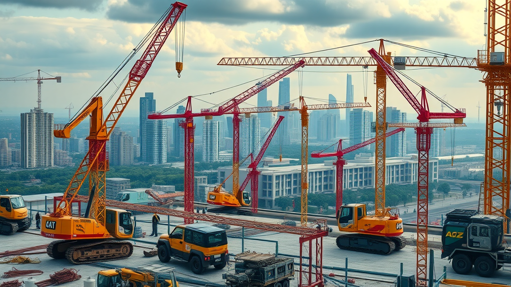 Booming construction site showing small business growth supported by alternative financing expert insights